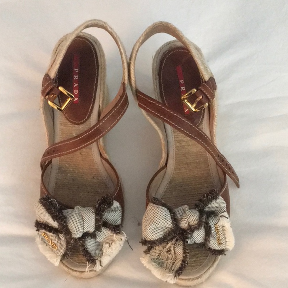 Prada Sandals with bow